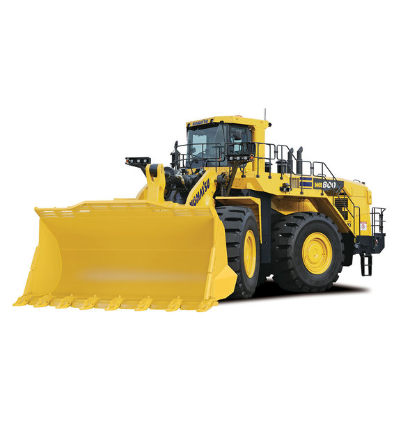KOMATSU EUROPE PRESENTA LA PALA GOMMATA WA800-8